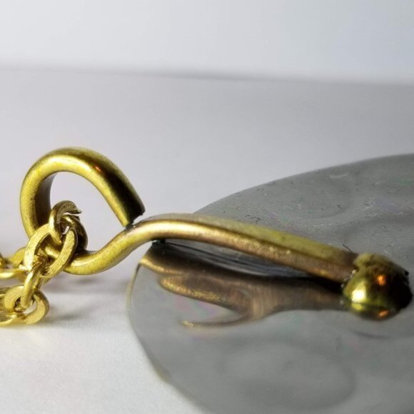 New With Tags Artisan Crafted Natural Moonstone Necklace and Cuff Bracelet SET - Picture 13 of 14